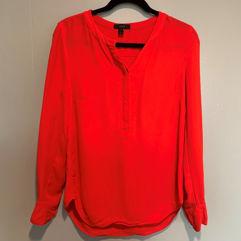 J. Crew Pullover blouse